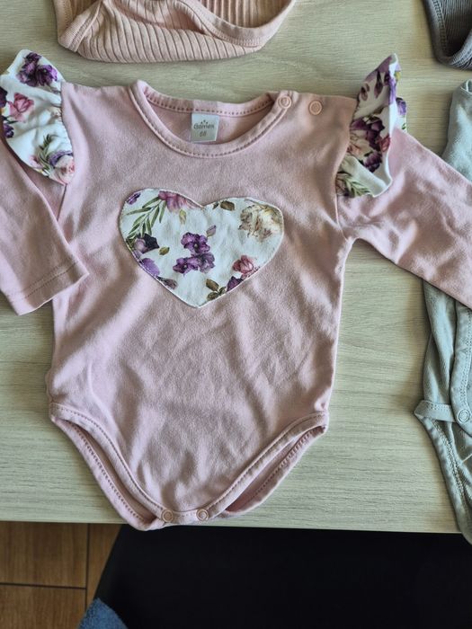 Body niemowlęce z długim rękawem 68 W ZESTAWIE TANIEJ