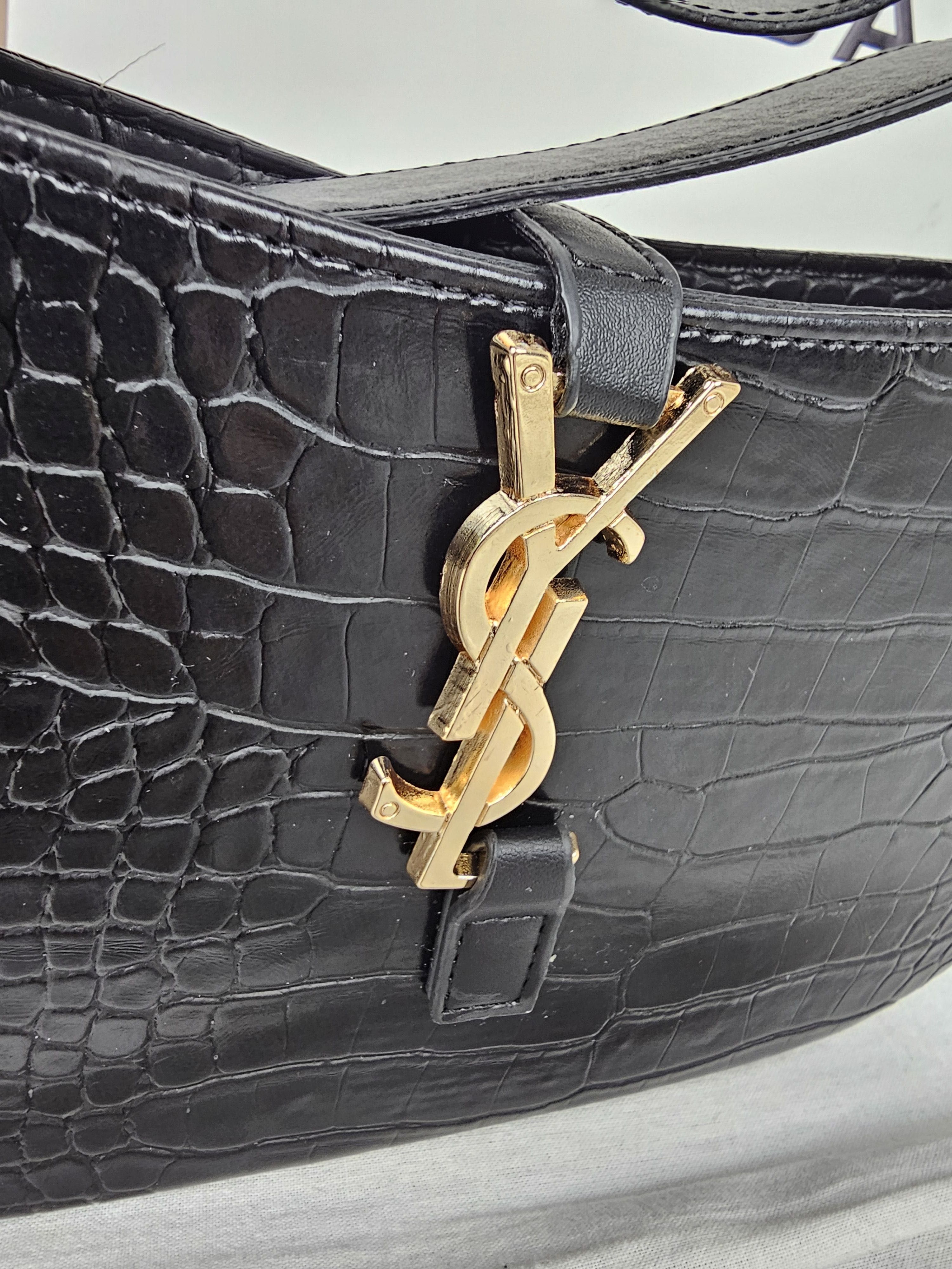 Torba YSL torebki łodeczka logowane monogram