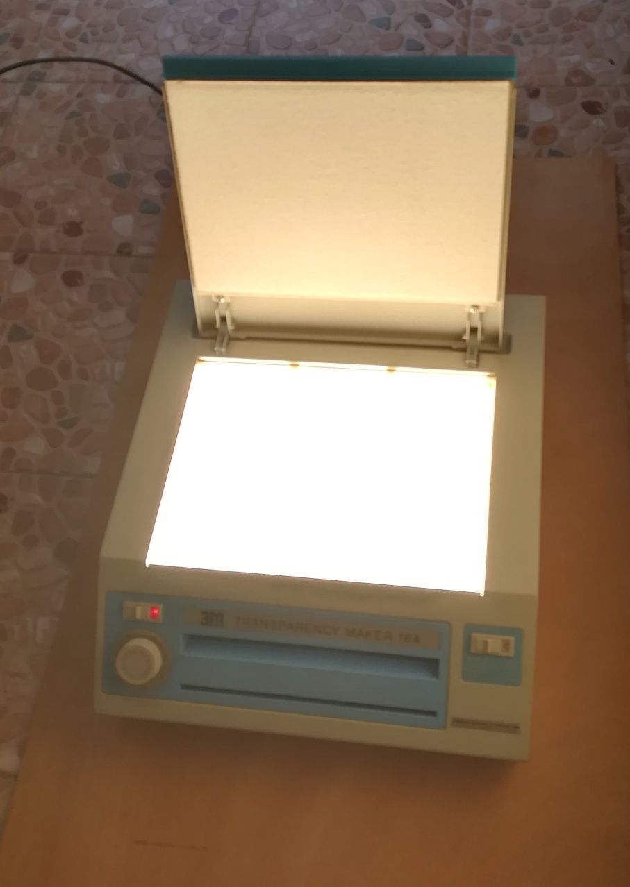Máquina de Cópias Transparentes 3M G-164. Anos 1970.