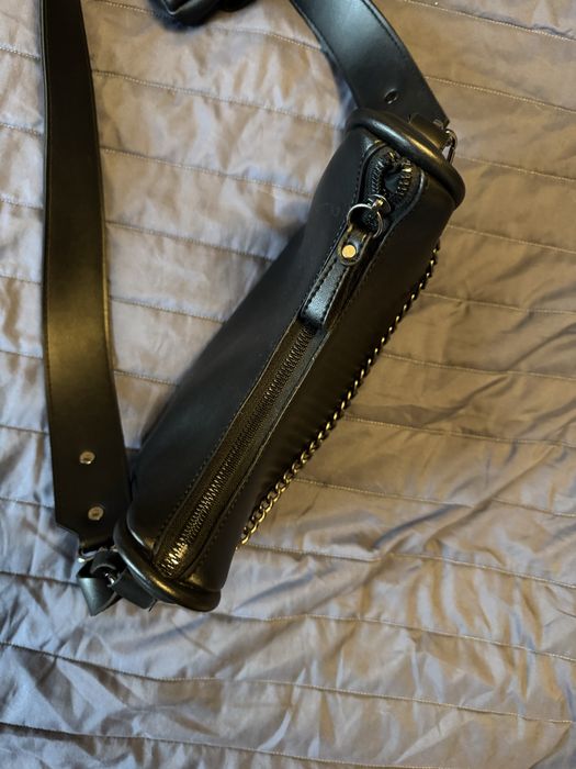 Сумка чорна еко шкіра