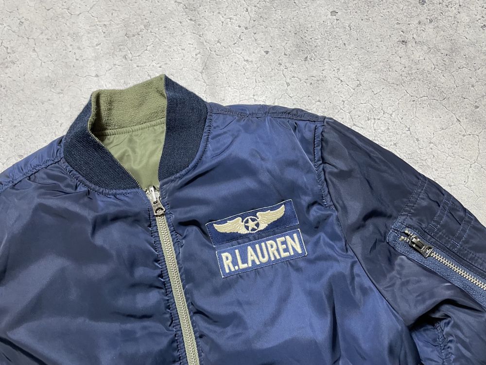 Курточка Бомбер Polo Ralph Lauren Двухсторонний XS-S Идеал