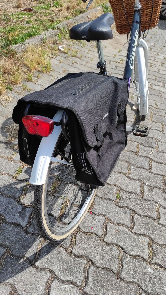 Bicicleta Urbana com Cesta e Alforje – Roda 26