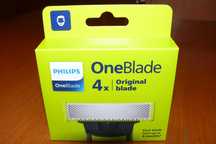 Oryginalne ostrza wymienne Philips OneBlade 4 sztuki