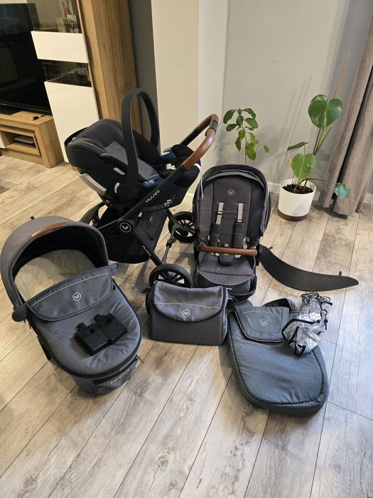 Wozek dzieciecu Muuvo 2w1 + Cybex Aton 5