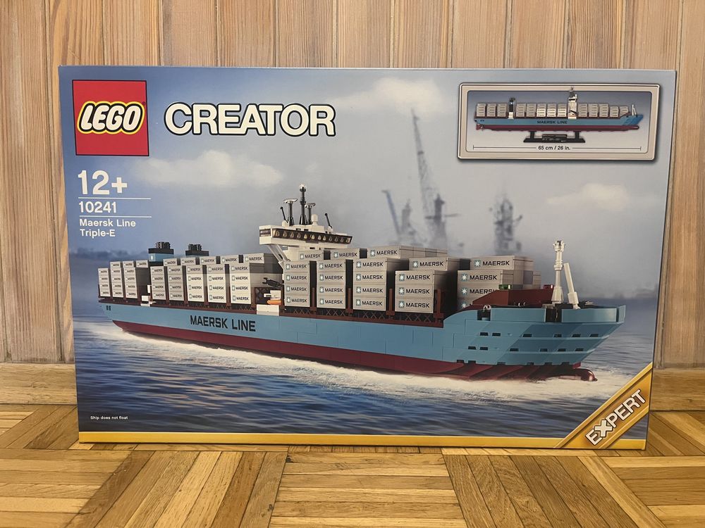 LEGO Creator Expert 10241 Kontenerowiec Maersk NOWY