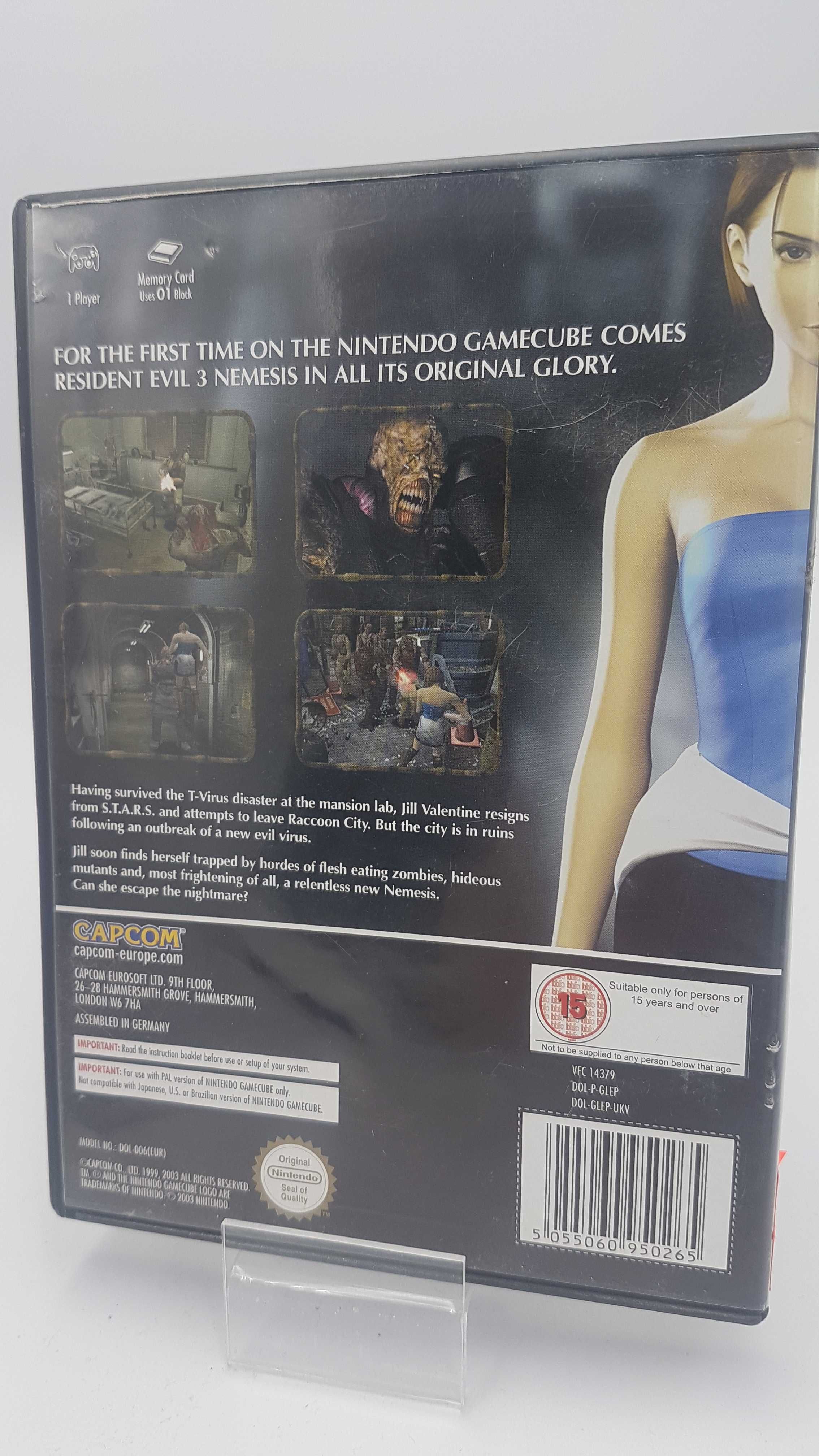 Resident Evil 3: Nemesis GameCube Sklep/Wysyłka/Wymiana