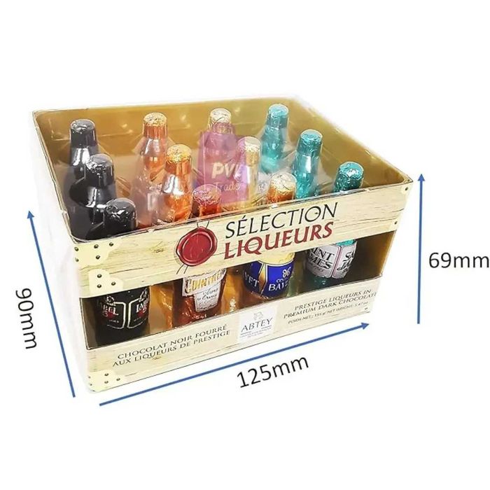 Шоколадні  пляшечки Abtey Selection Liquers 155 гр