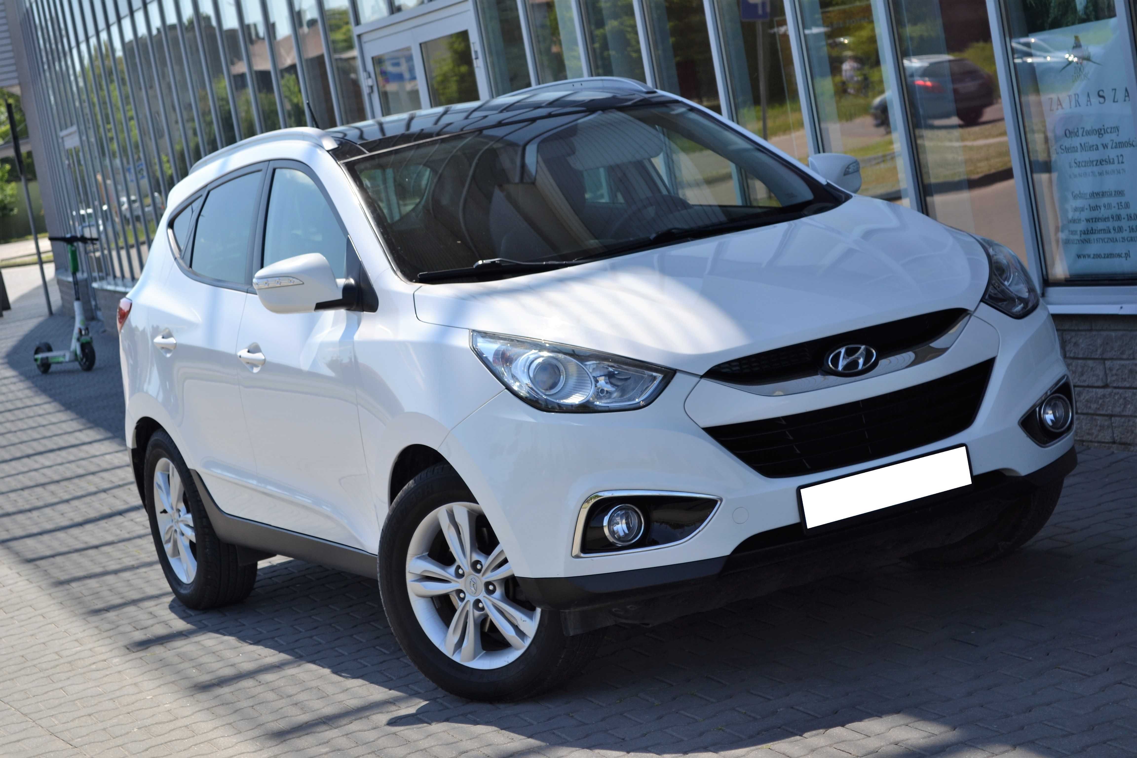 Hyundai ix35 1.7CRDi 115KM**Panorama dach**Key less**Skóra**Zarejestr.