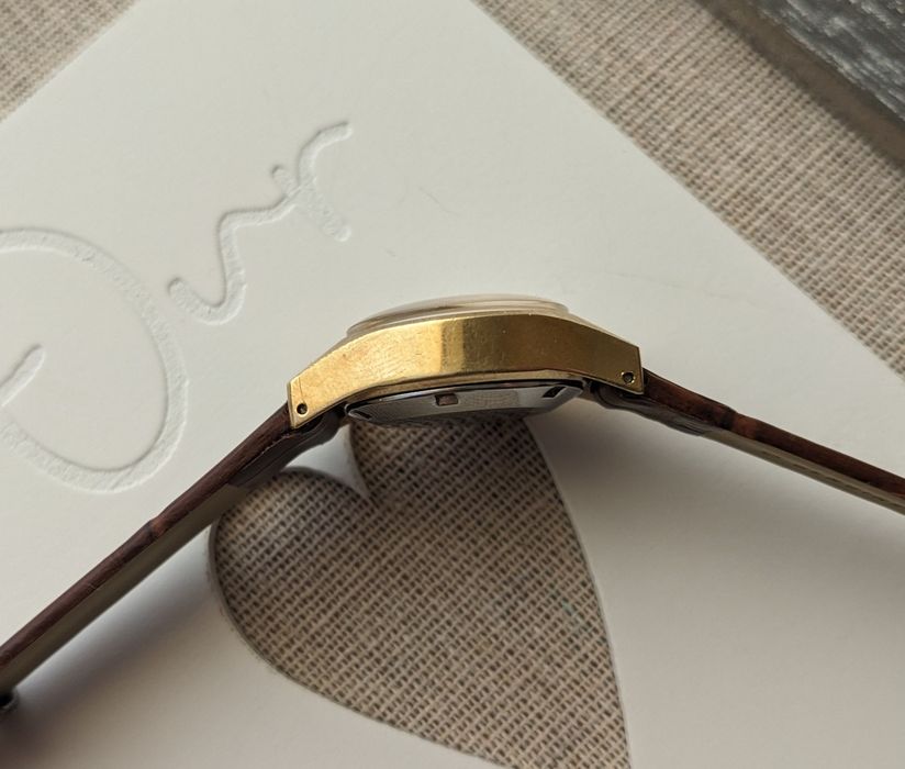 Годинник Tradition 17 Jewels swiss made позолота вінтаж швейцарський