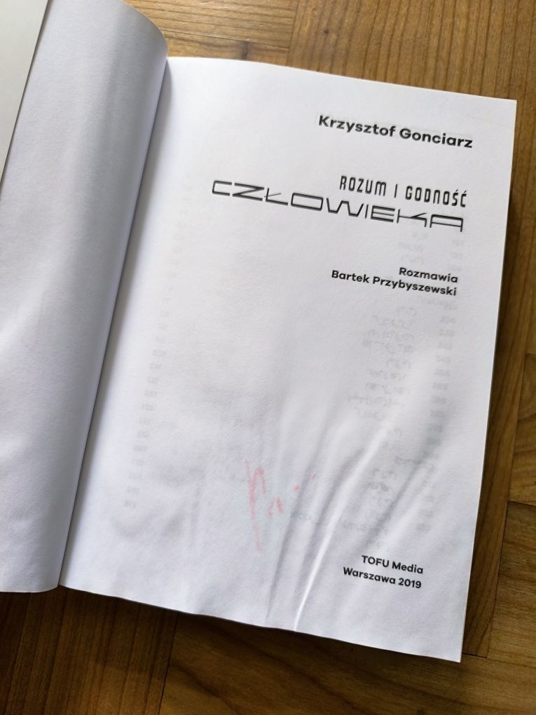 Rozum i godność człowieka Krzysztof Gonciarz
