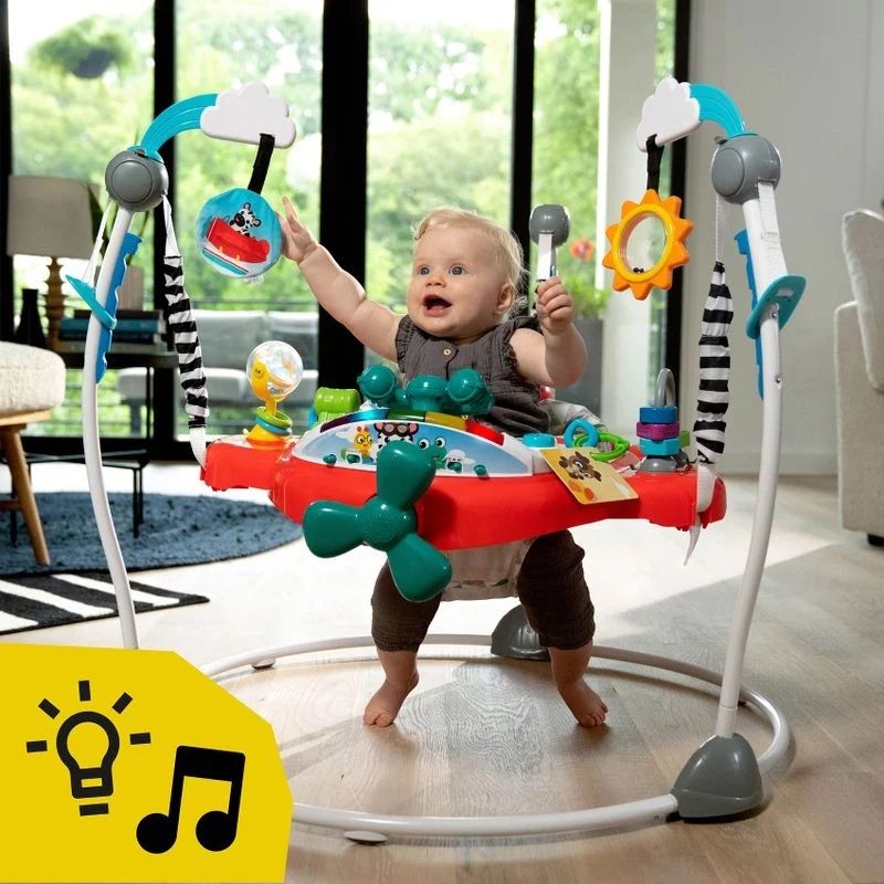 Развивающий центр Прыгунки 2 в 1 Fisherprice Chicco Baby Einstein