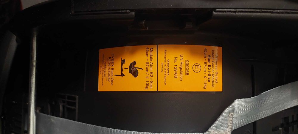 Fotelik / nosidełko Cybex Aton B2 z bazą isofix