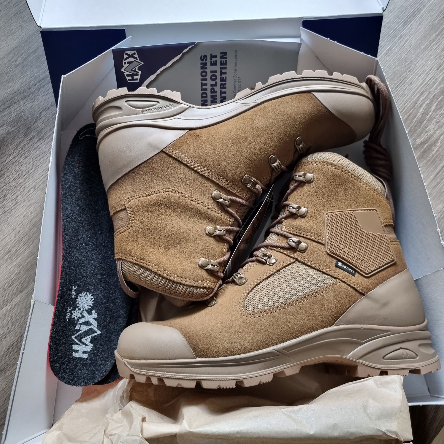 Botas Haix Gore-tex Tam 42