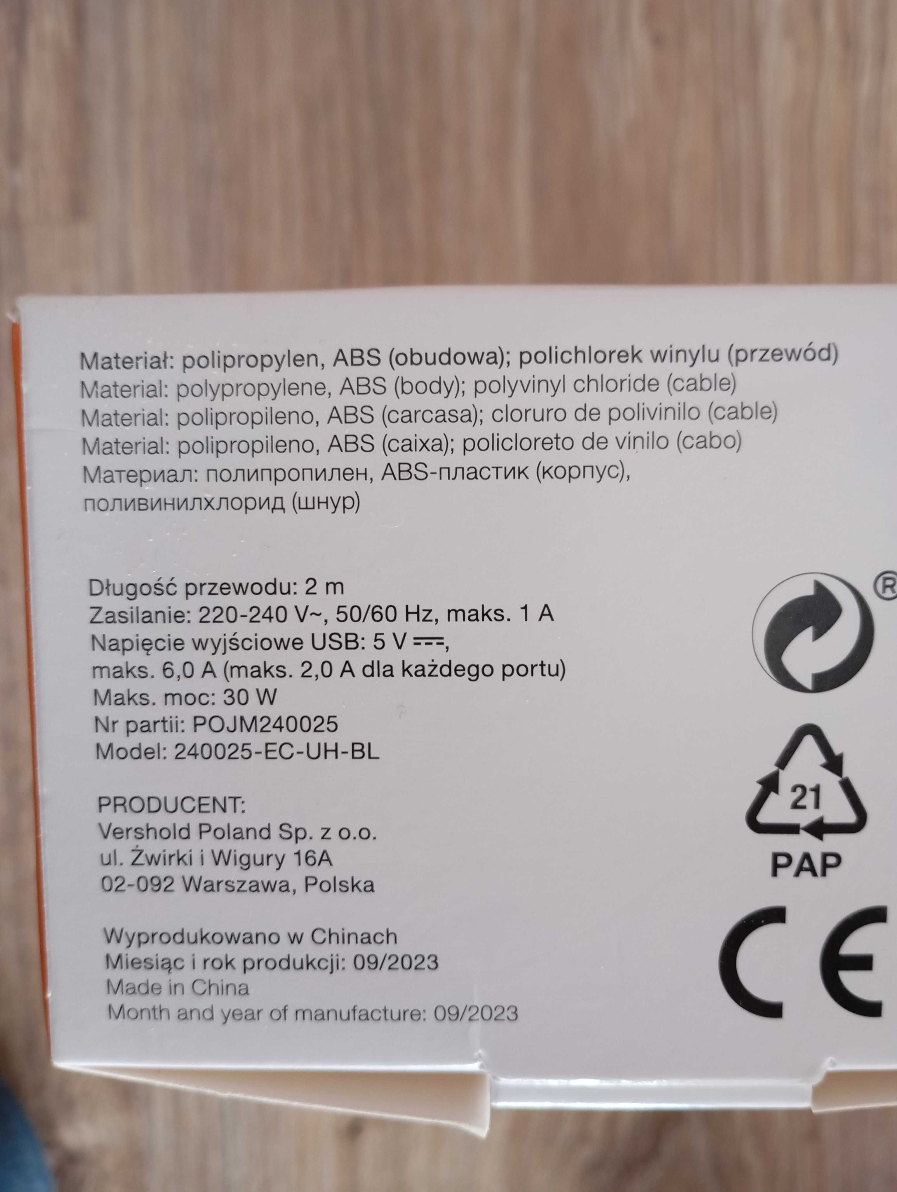 Stacja ładująca USB Hykker