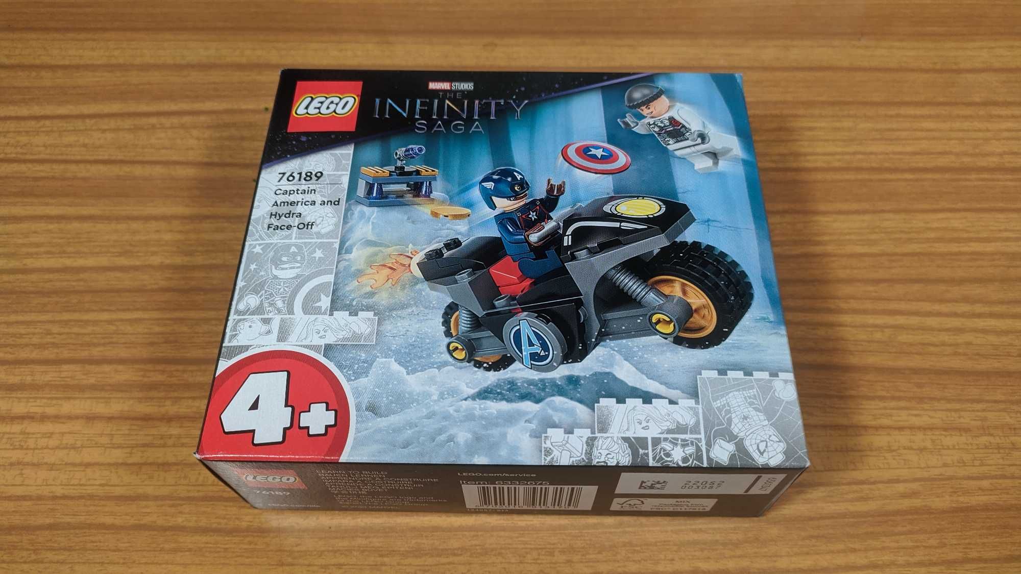 LEGO 76189 - Kapitan Ameryka i pojedynek z Hydrą
