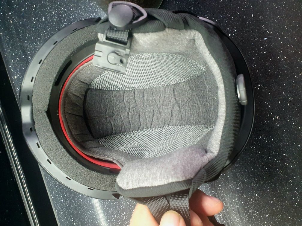 Alpina alto Q-Lite 51 55  kask narciarski dziecięcy szyba młodzieżowy