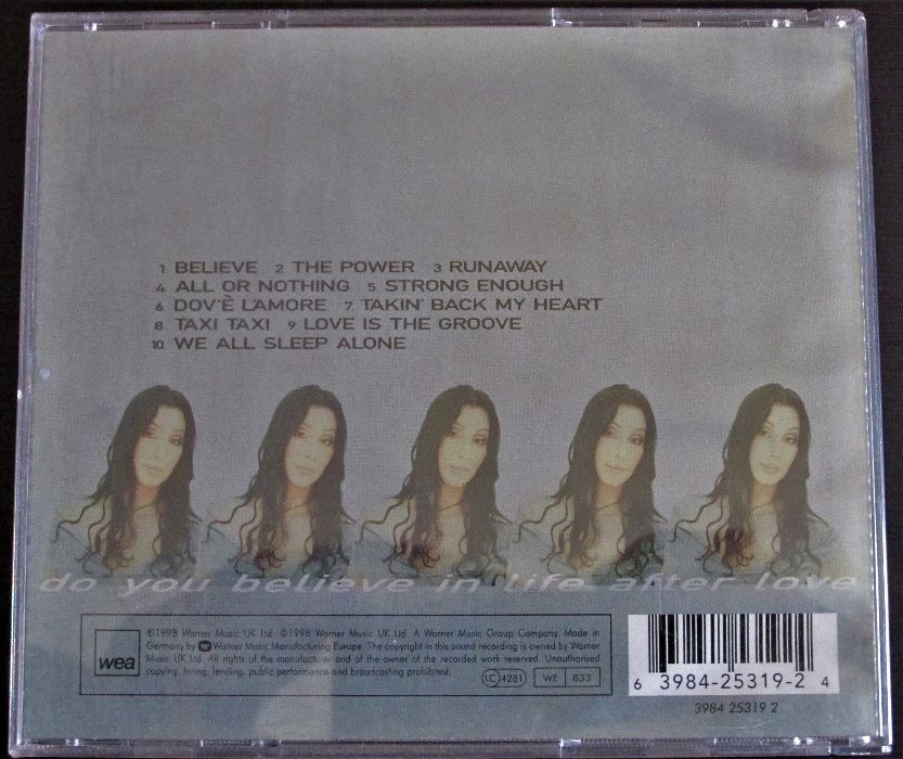 CD - Cher, Believe - como novo