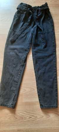 Spodnie jeans czarne rozm 152