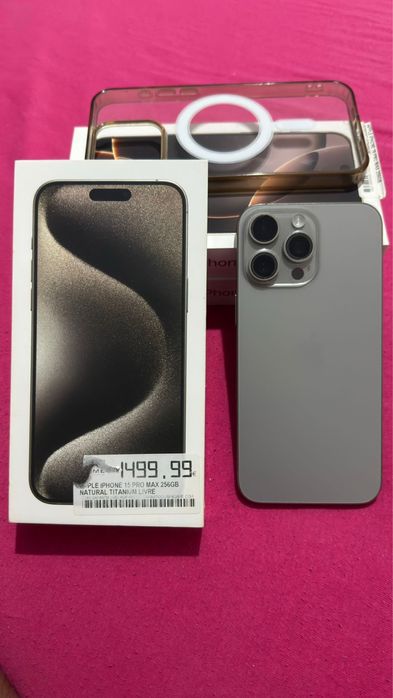 IPHONE 15 PRO MAX 256GB NATURAL