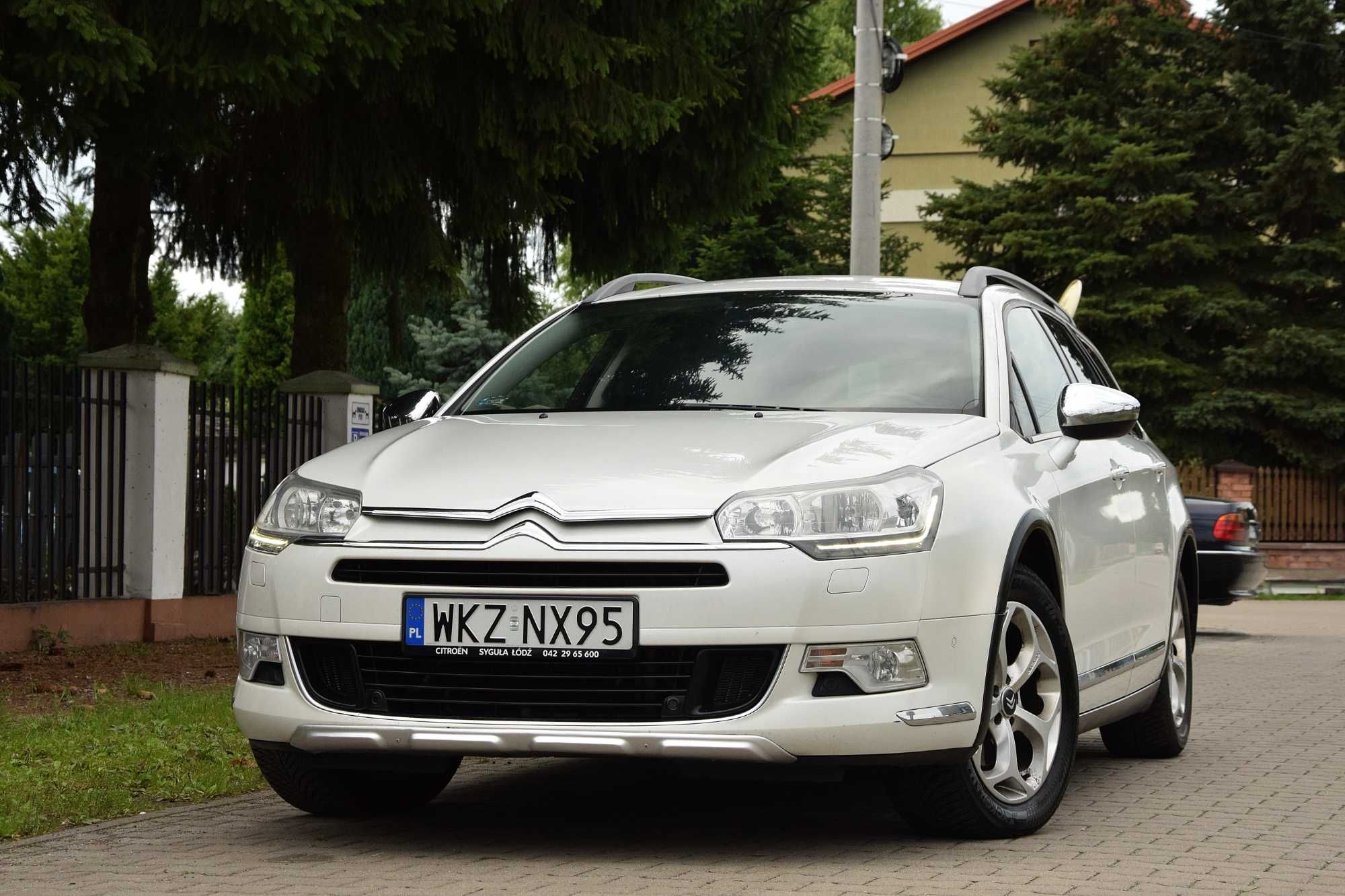 CITROEN C5 2.0 HDI 163KM CROSS TOURER Automat Skóra Bogata Wersja 2014