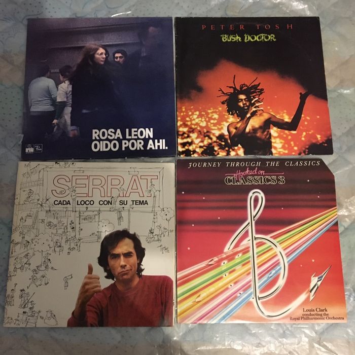 Discos de vinil clássicos