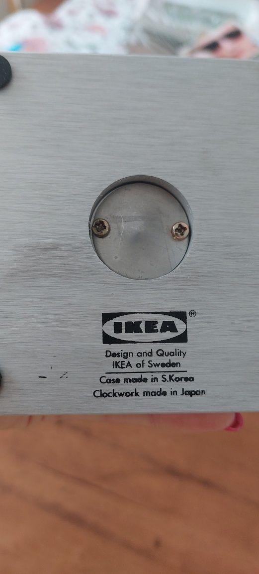 Designerski Zegar Ikea