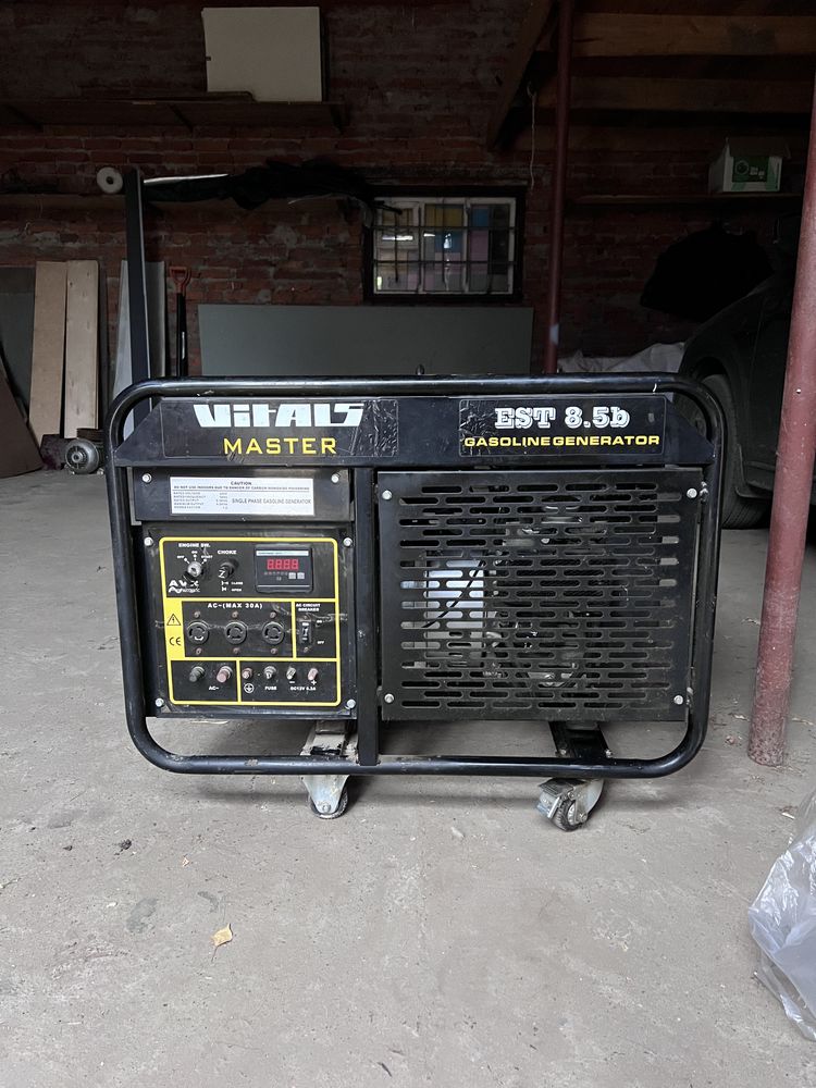 Бензиновий генератор Vitals Master 8.5кВт