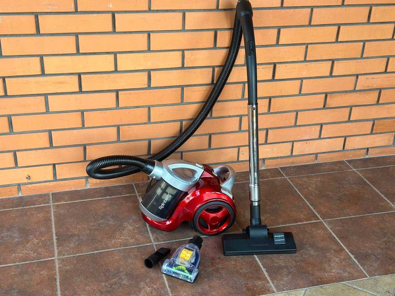 Циклонный немецкий пылесос c турбощеткой 3500W. Безмешковой. Колбовкый