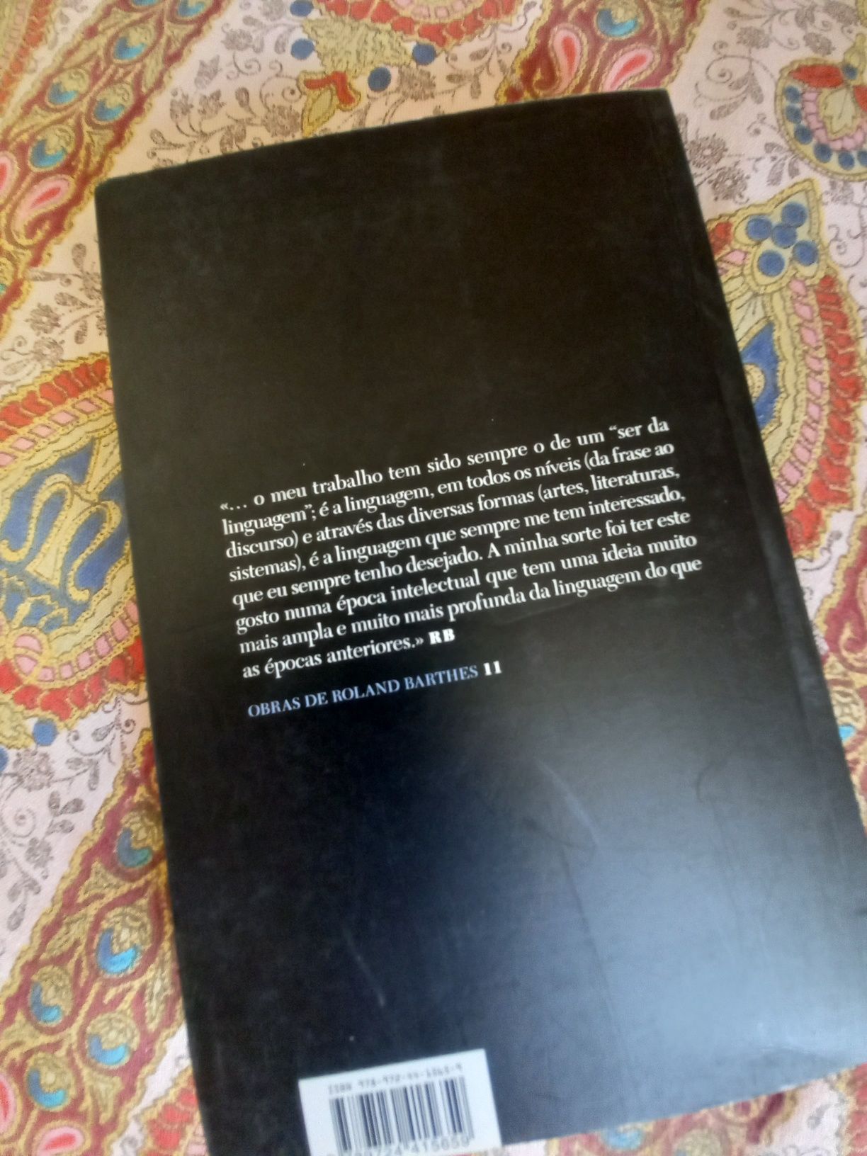 Roland Barthes por Roland Barthes filosofia