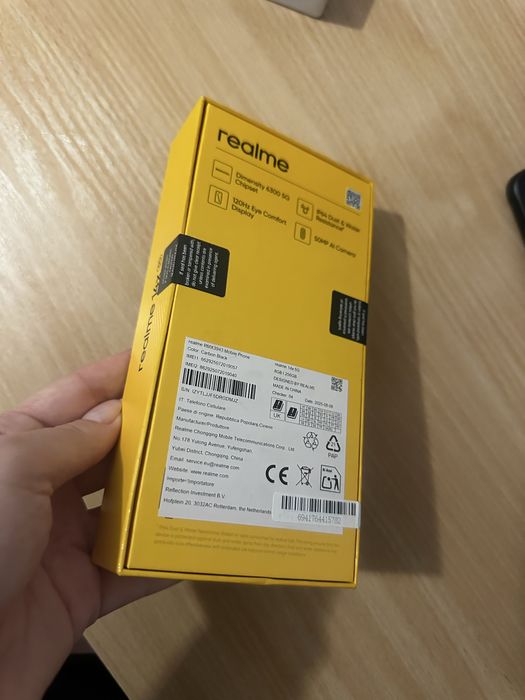 Smartfon REALME 14x 5G 5G 8 GB/256 GB  color Carbon Black