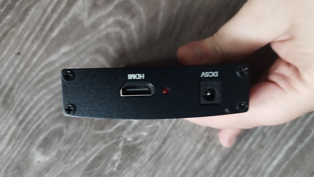 Component YPbPr + Audio to HDMI konwerter