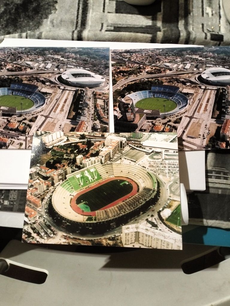 Fotografia aérea estádio  das Antas e Alvalade