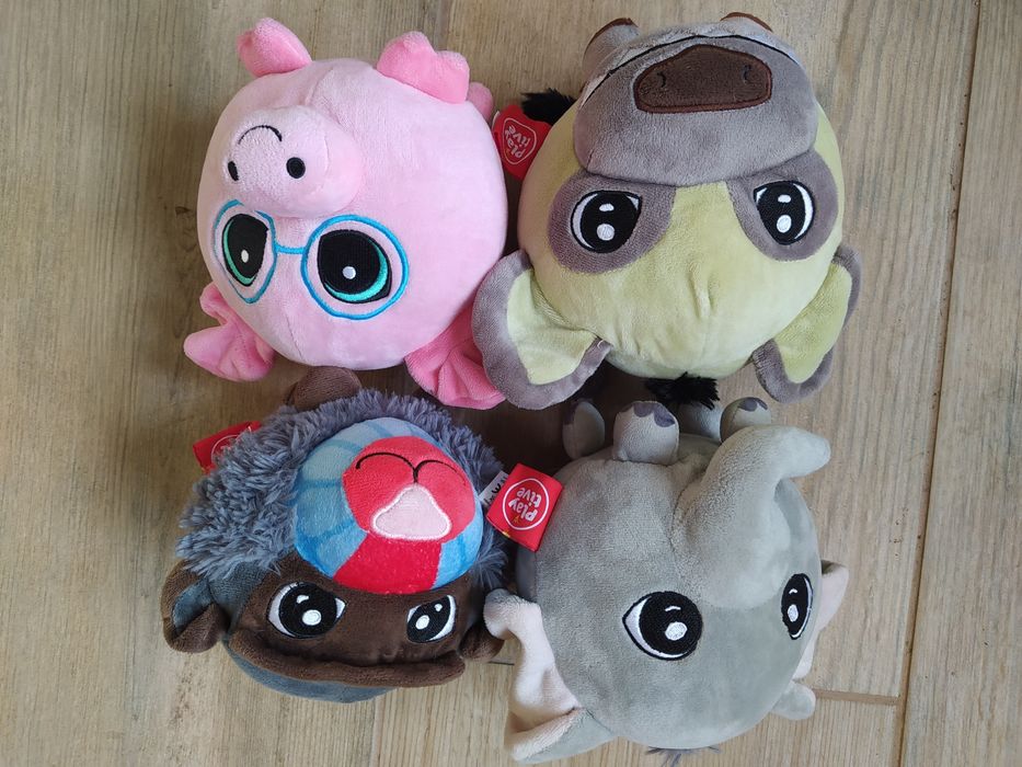 Playtive Lidl maskotki mandryl świnka śłoń lew