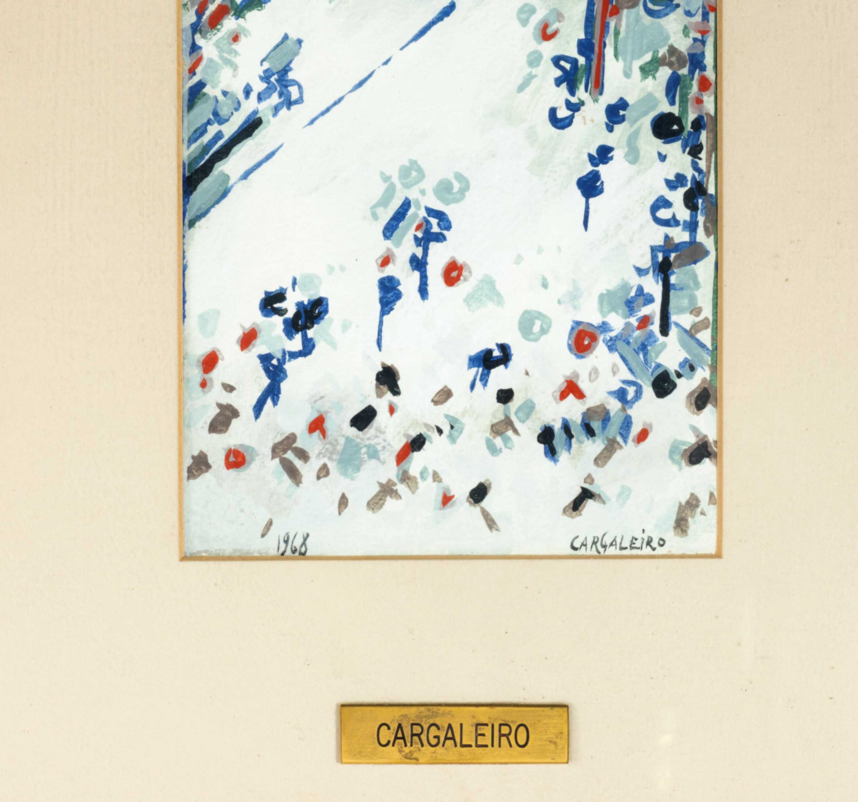 Pintura aguarela Manuel Cargaleiro | século XX