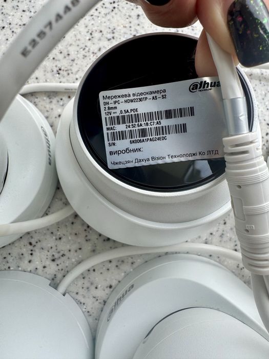 IP камери відеоспостереження Dahua 4 мегапікселя