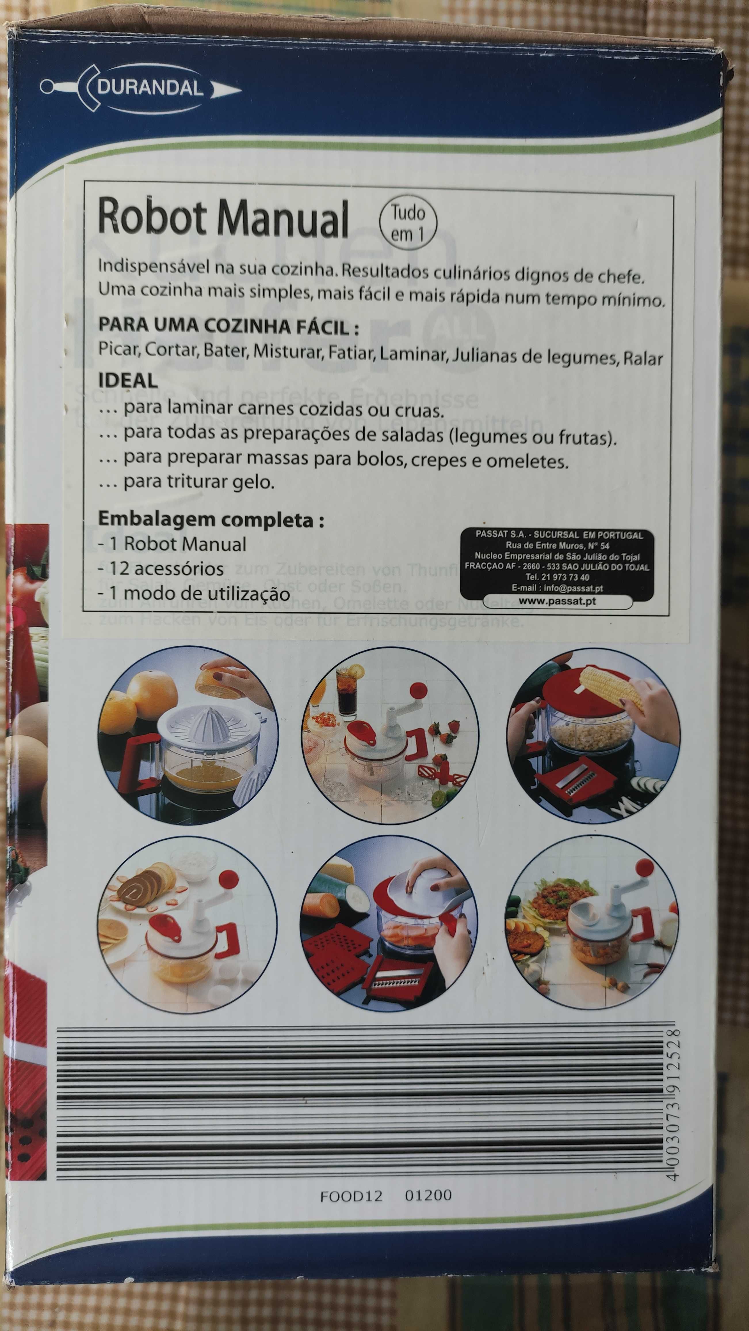 Robot de Cozinha manual - Várias funções - 7 euros