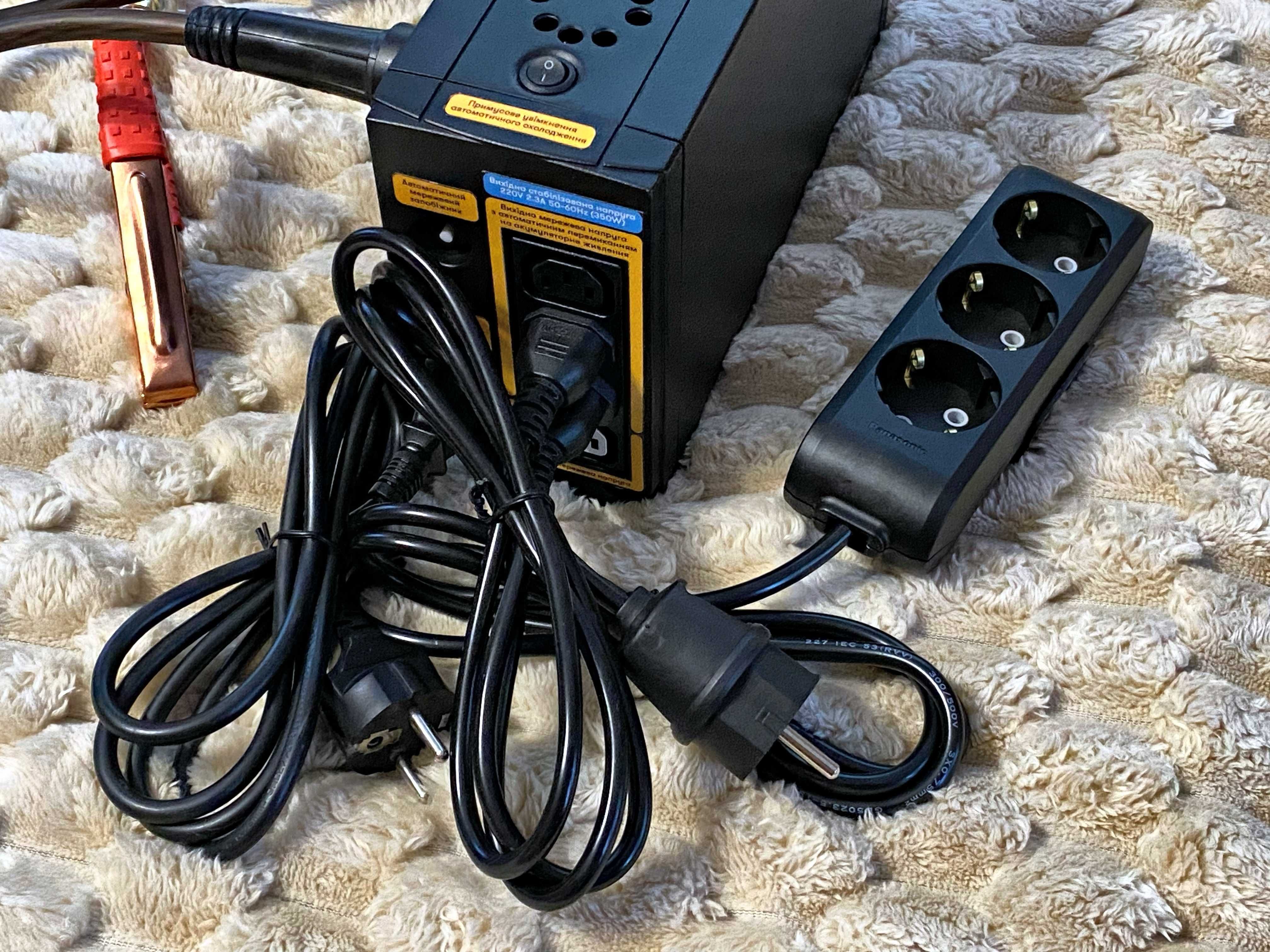 Безперебійник 12V–220V APC Back-UPS 500 ИБП ДБЖ УПС Живлення інвертор