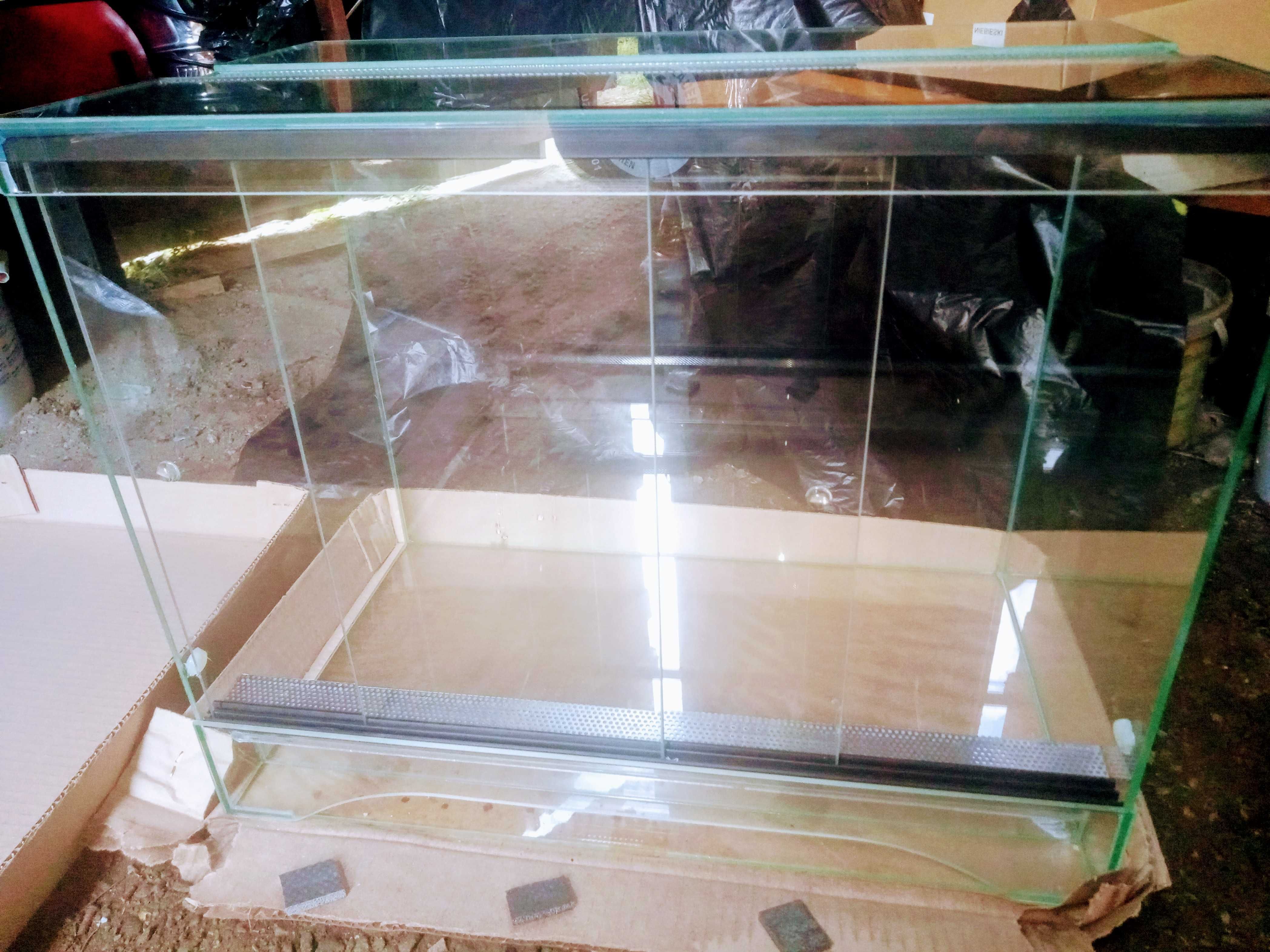 Terrarium Duże Nowe 60/40/30 dla Gekona Węża