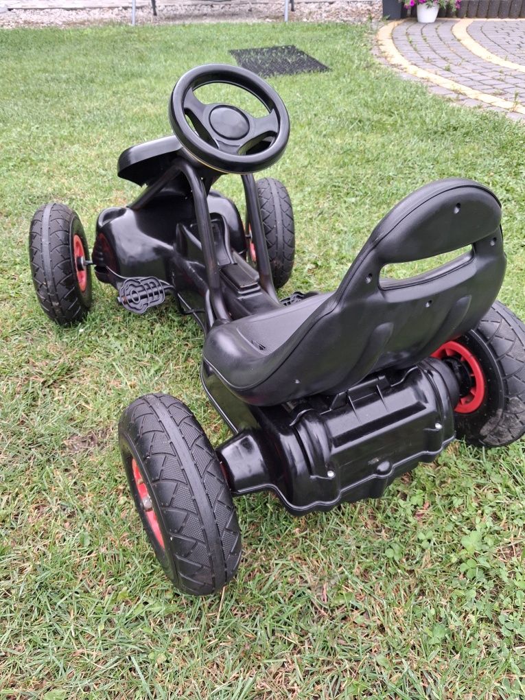 Gokart pompowane koła