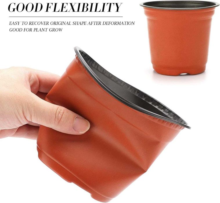 Nowy zestaw doniczek / doniczki 50szt / 15cm / do uprawy !3160!