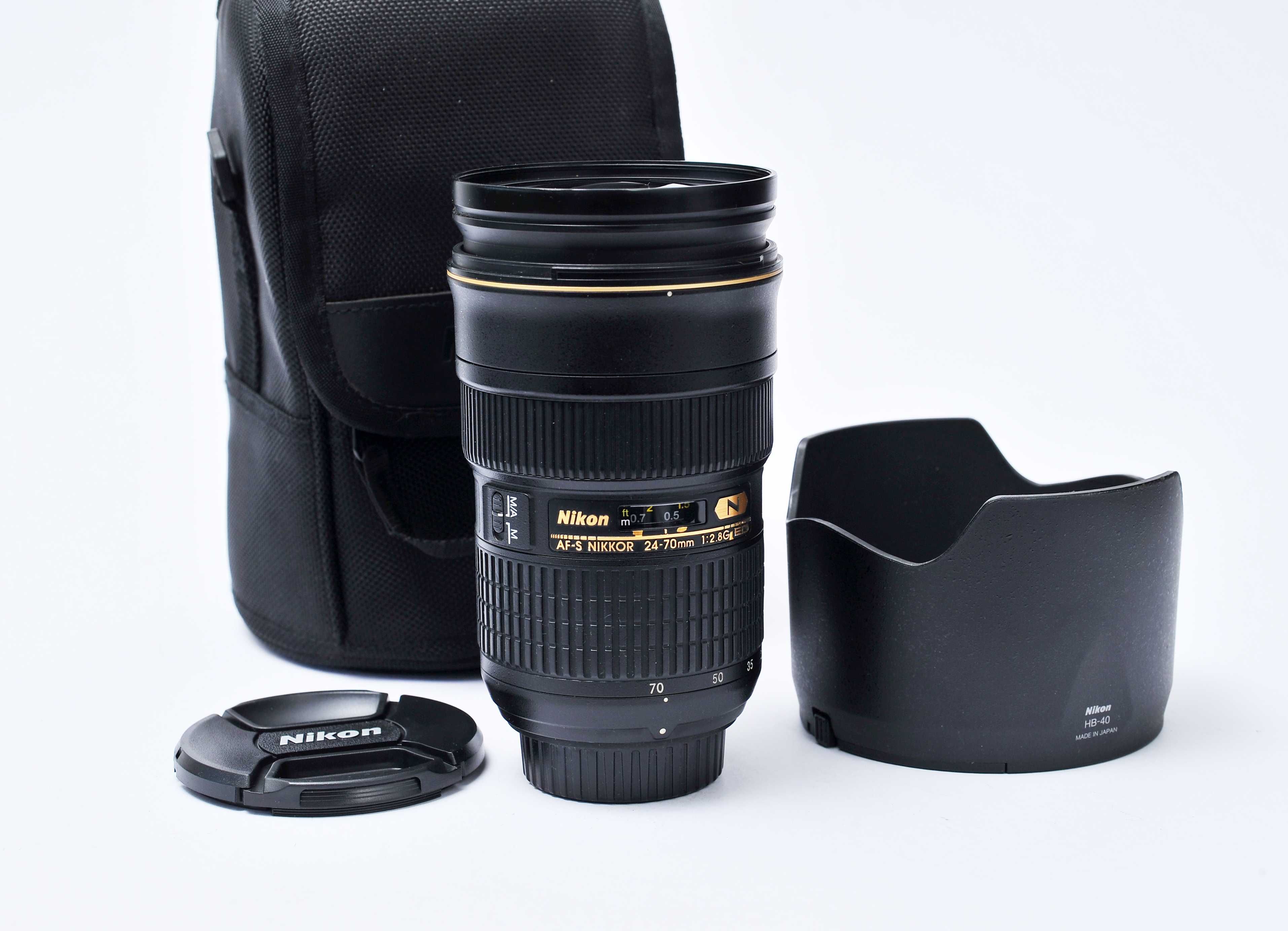 Nikon AFS 24-70mm f/2.8 G ED Excelente estado