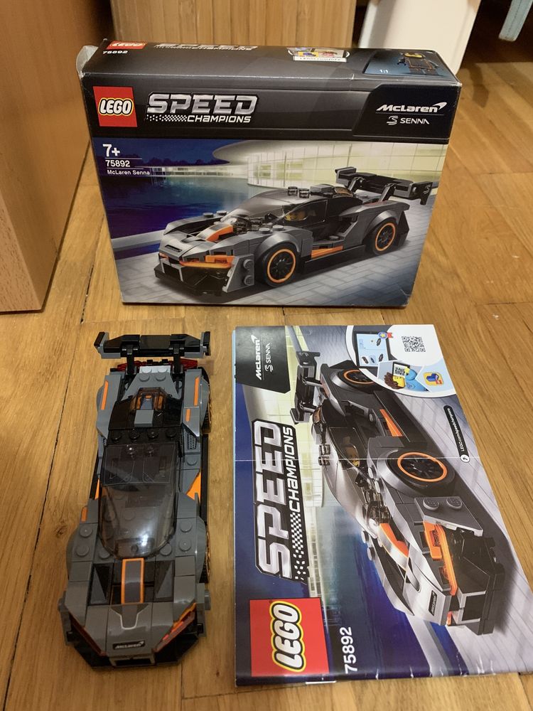 Lego 75892 McLaren speed champions. Stan idealny. Kompletny.