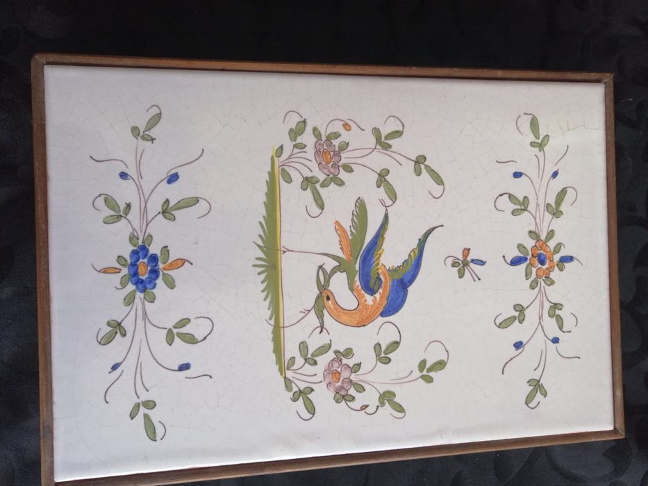 Conjunto loiça feito/pintado à mão