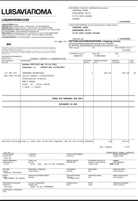 Buty Balenciaga Track