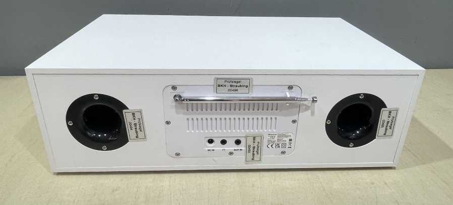 Активная колонка магнитола проигрыватель Auna Silver Star.Звук супер