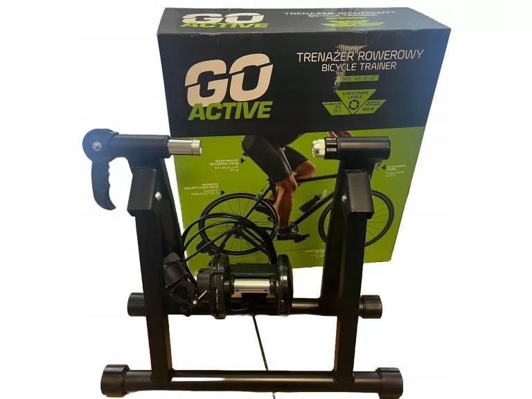 Trenazer Rowerowy Magnetyczny 650W Go Active NOWY!