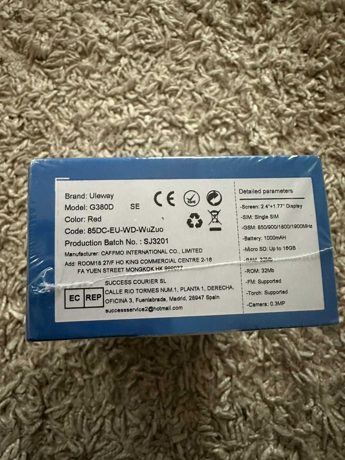 Telefon komórkowy ULEWAY G380D 32 MB