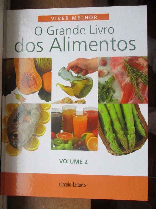 Livro " O grande Livros dos Alimentos" vol I e II