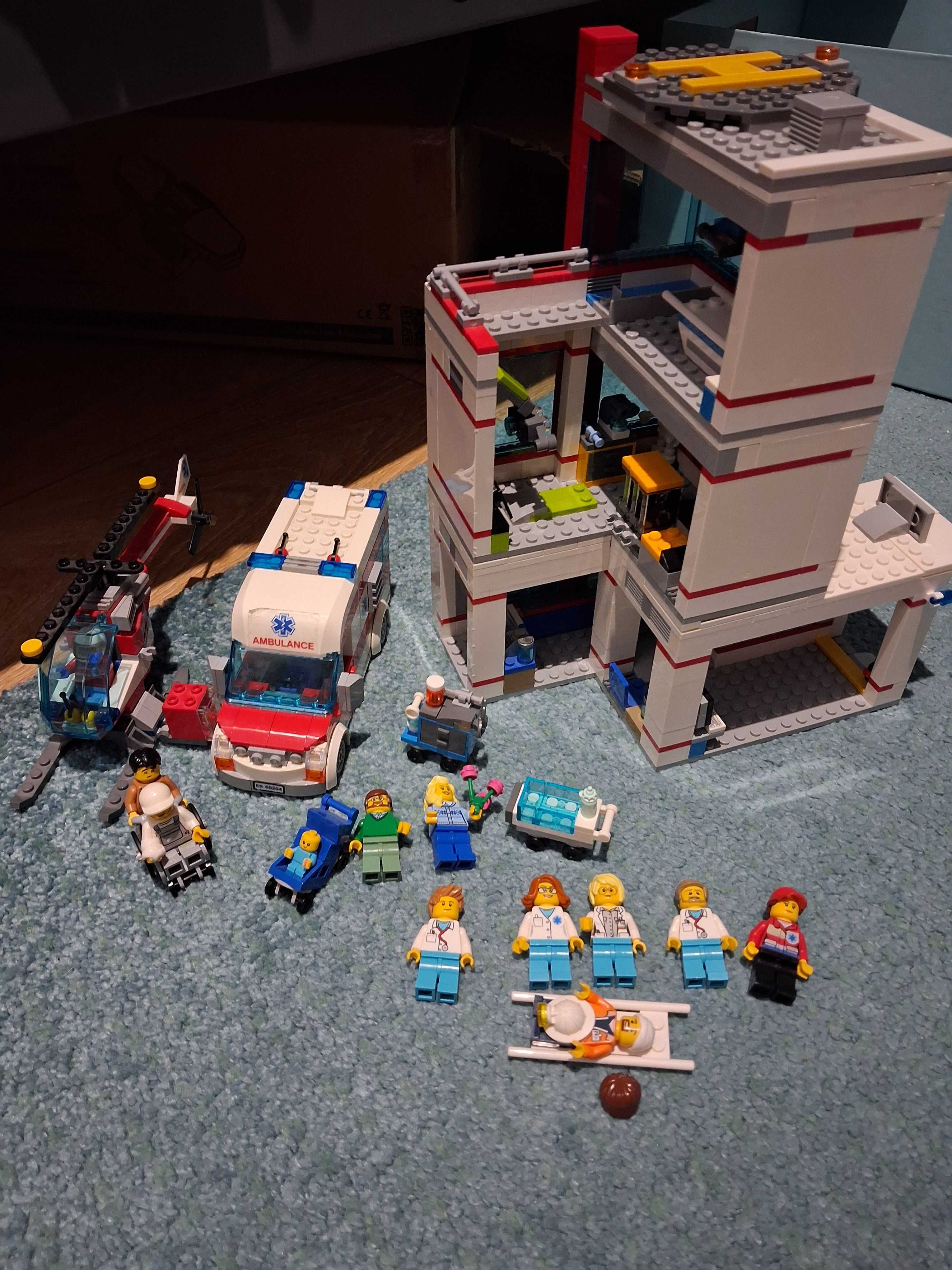 Zestaw Lego City szpital 60204