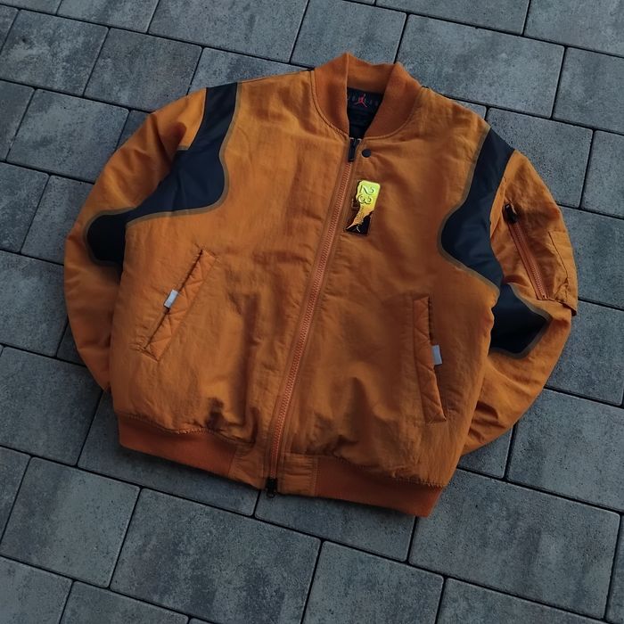 Нейлоновий бомбер Jordan | Оригінальний бомбер Jordan | Утеплений!